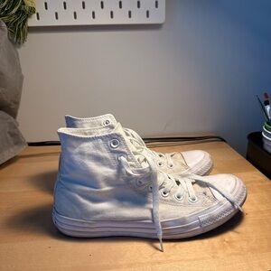 All-White Converse